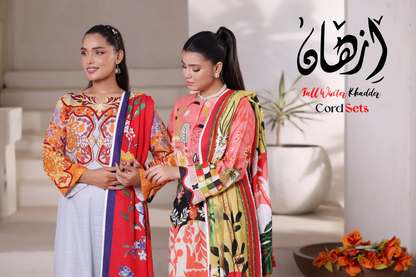 MoosaJee 100% Original KHADDAR CORDS Unstitched 3Ps👌🔥