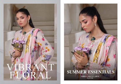 MOOSAJEE EMBROIDERY PATCH ORIGINAL CUTWORK LAWN 3PIECE 👌🔥