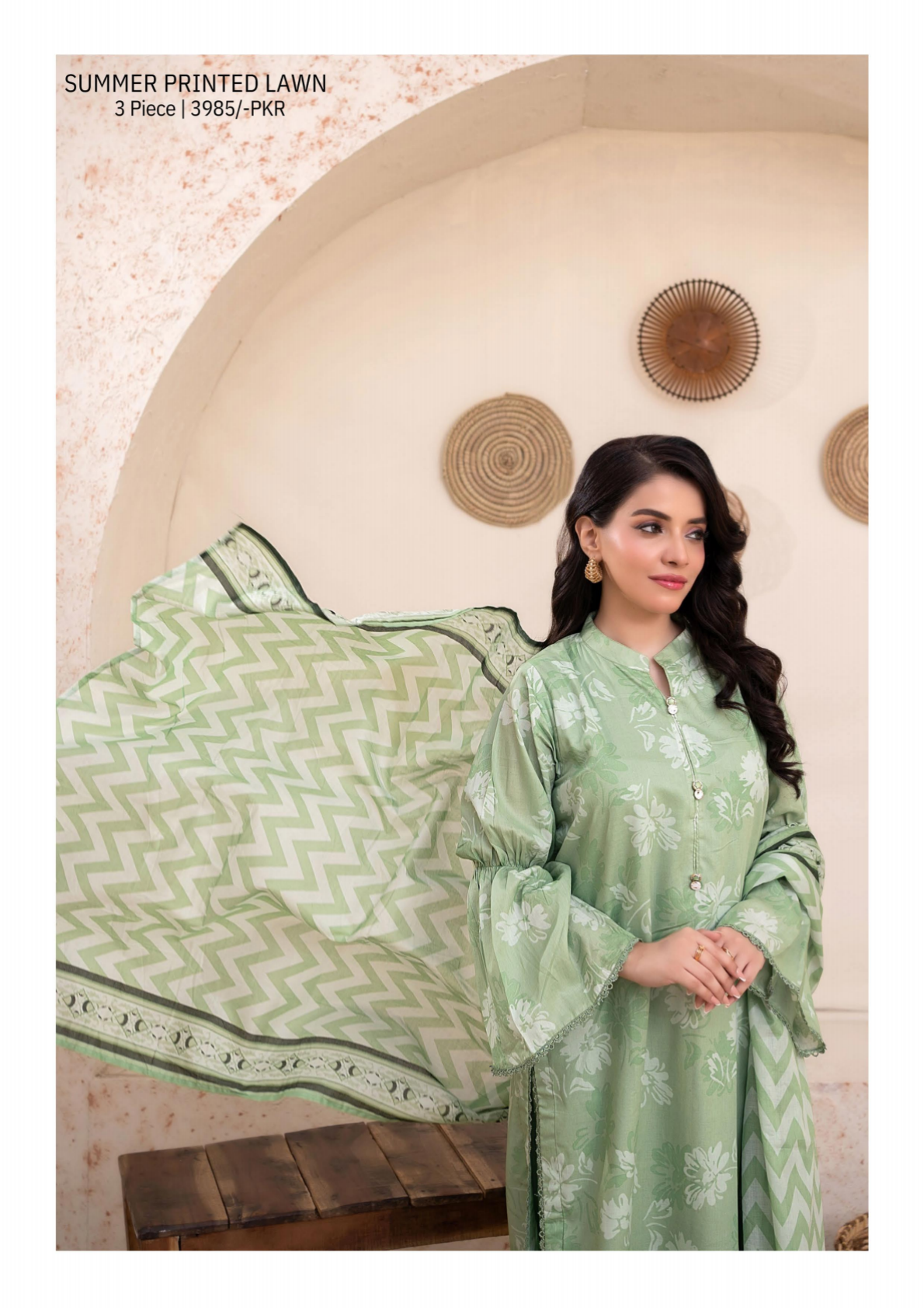 Bundle Of Zesh Unstitched Lawn 3 Piece in Wholesale Price 100% Original 🔥❤️