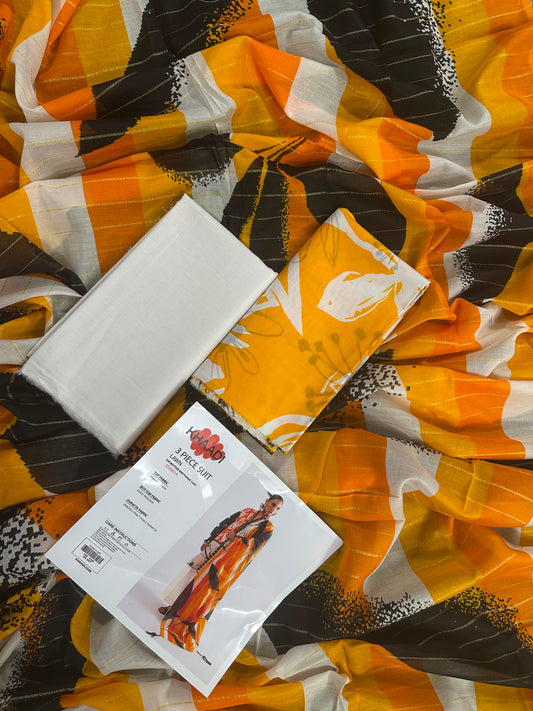 Khaadi Orange SS2601A 3-Piece