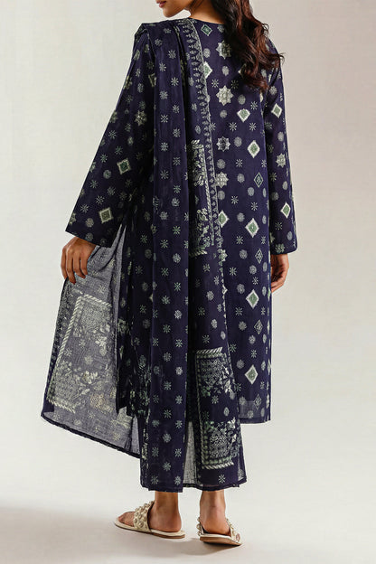 SAYA D.C:-U01-26219-P02B - 3 Piece Printed Lawn Collection