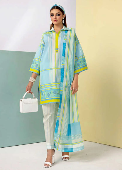 Gul Ahmed Printed Lawn Unstitched 3Pc Suit CL-42145 👌🔥✨