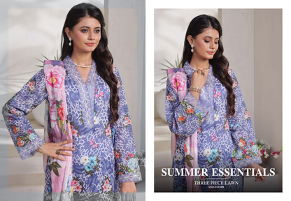 MOOSAJEE EMBROIDERY PATCH ORIGINAL CUTWORK LAWN 3PIECE 👌🔥