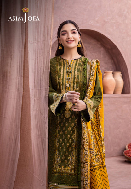 Asim Jofa Premium 3 Piece Unstitched Lawn Collection