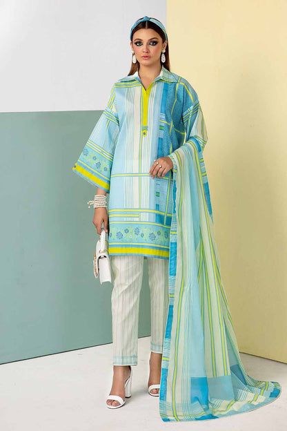 Gul Ahmed Printed Lawn Unstitched 3Pc Suit CL-42145 👌🔥✨