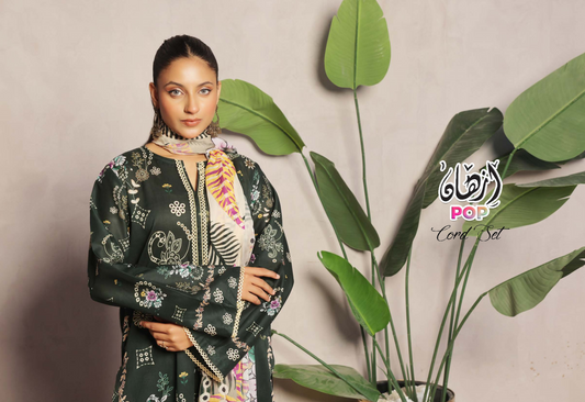MoosaJee 100% Original Unstitched 3Pcs 🥳🔥