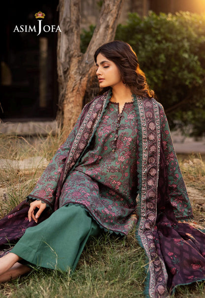 Asim Jofa Premium 3 Piece Unstitched Lawn Collection