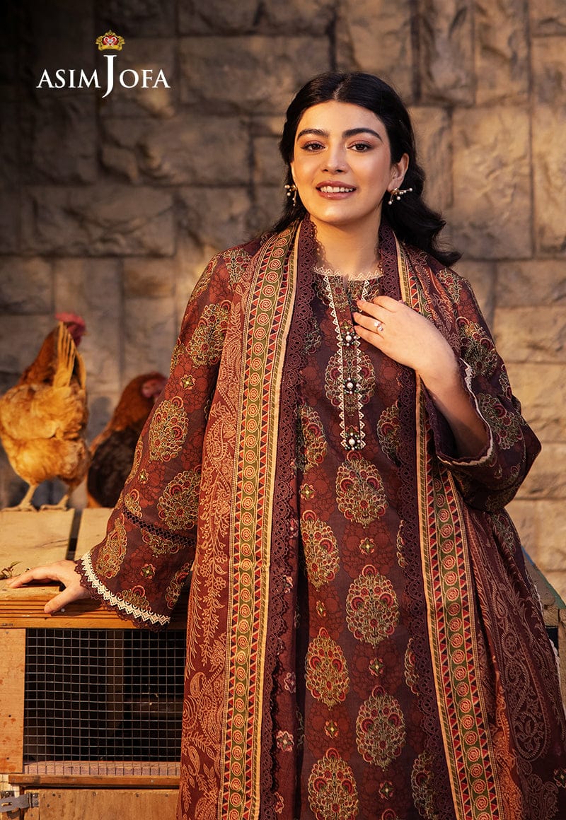 Asim Jofa (AJUBJ-23) 3Pcs Lawn Collection