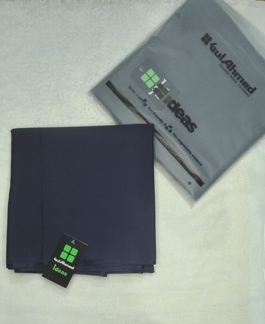 GulAhmed Navy Wash & Wear Gents