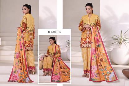 MoosaJee 100% Original KHADDAR CORDS Unstitched 3Ps👌🔥