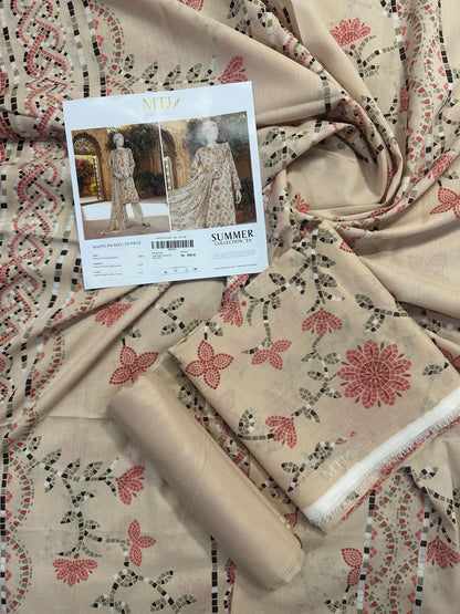 MTJ Original(WSDTS-PR-5223)Printed Lawn Unstitched Collection – Summer 2026