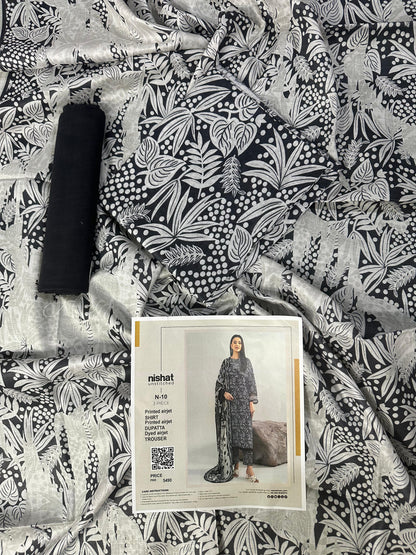 NISHAT UNSTITCHED LAWN 3PCS COLLECTION 2026 🔥❤️