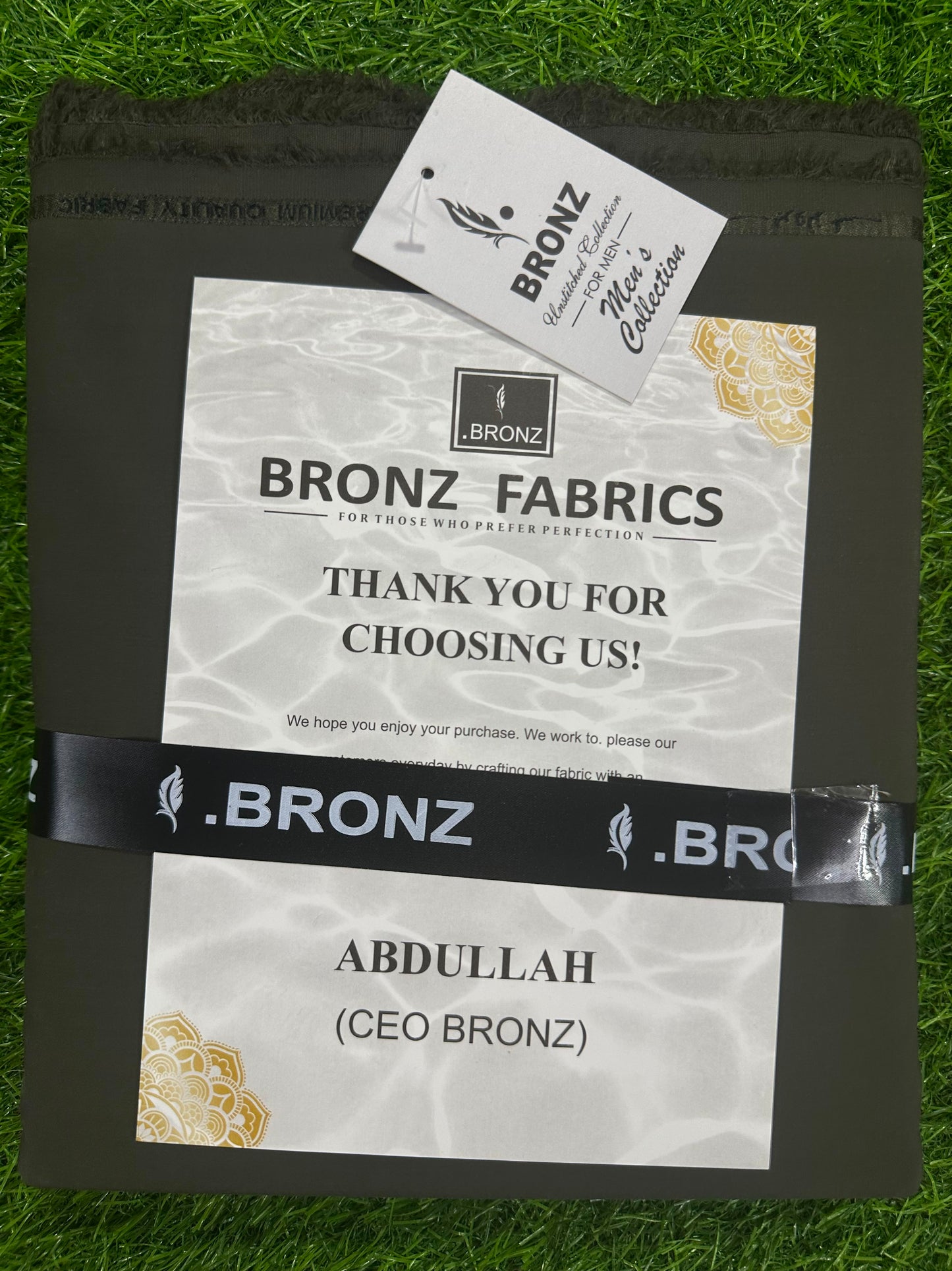 BRONZ MEHANDI MEN'S WASH & WEAR COLLECTION