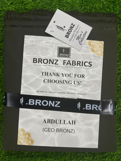 BRONZ MEHANDI MEN'S WASH & WEAR COLLECTION