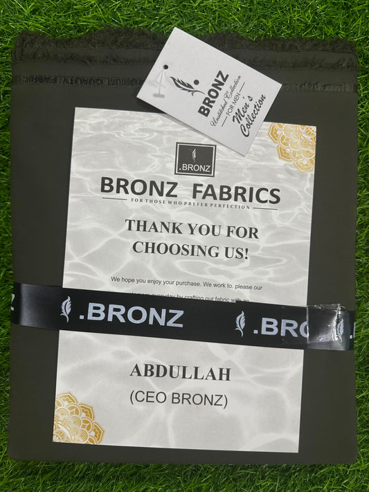 BRONZ MEHANDI MEN'S WASH & WEAR COLLECTION