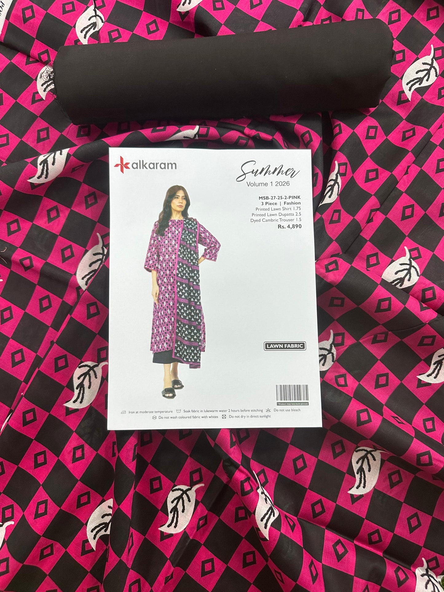 Alkaram Premium Unstitched Collection Digital Printed 2-Piece Suit