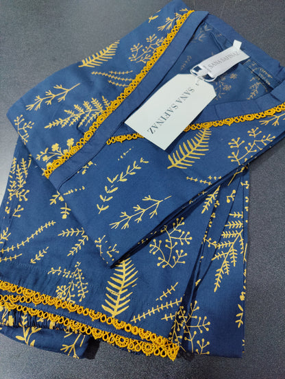 Sanasafinaz DEFECTED Cords Cotton Printed Stitched 2P