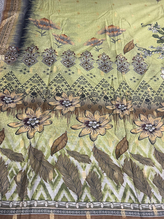 Haya Jacquard Unstitched Lawn 3P
