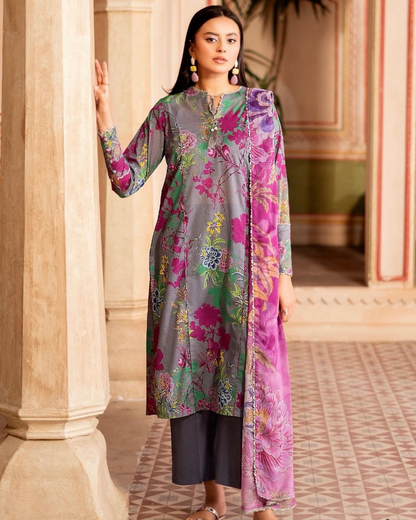 🌸 LIMELIGHT 🌸☀️ Summer 2025 ☀️💎 3 Piece Unstitched Lawn 💎