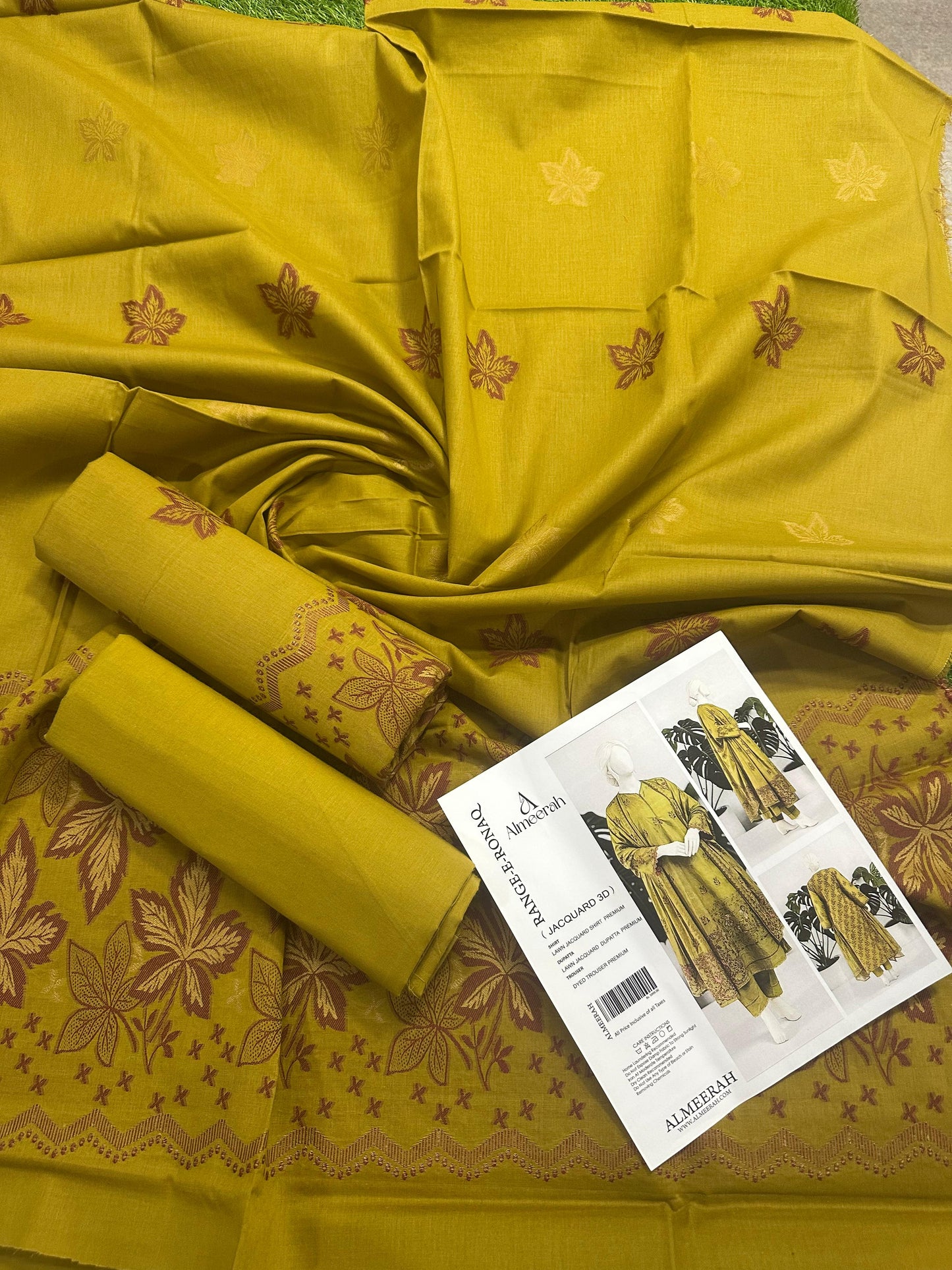 MUSTARD RANGE-E-RONAQ – ALMEERAH