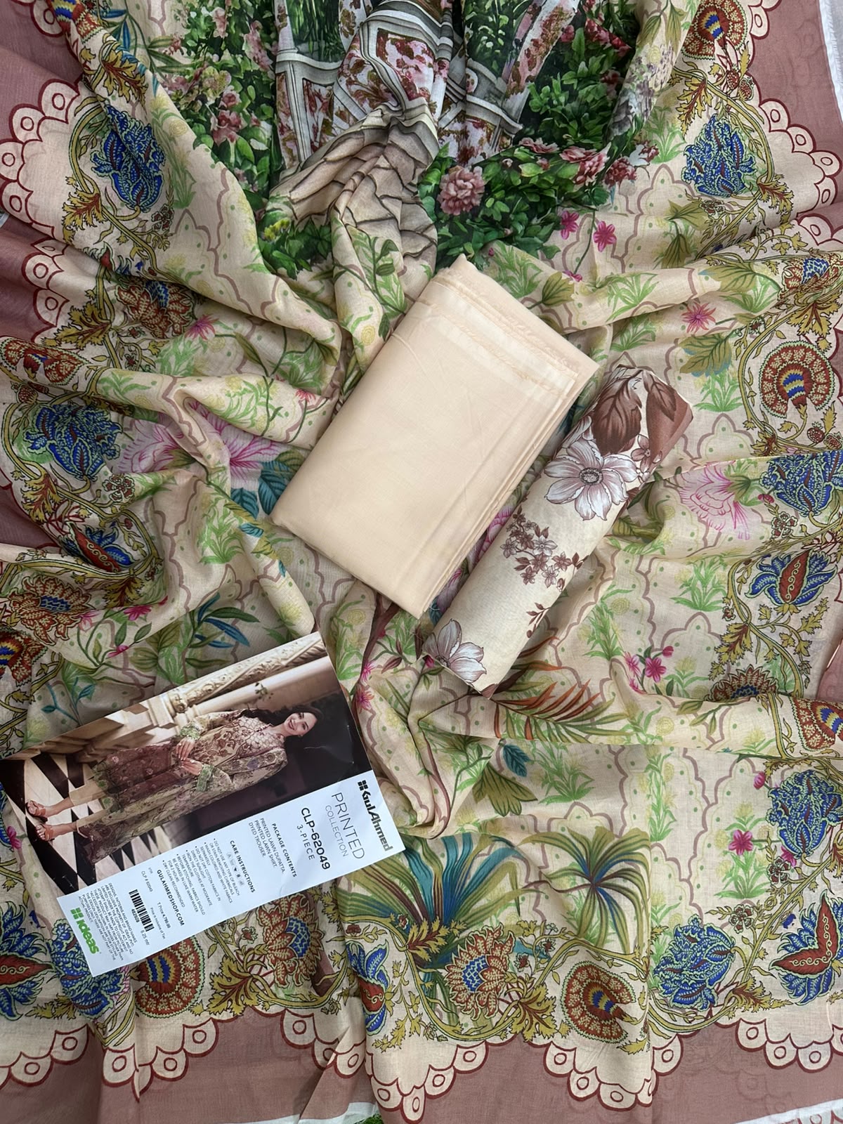 Gul Ahmed CLP-62049 Printed 3Pcs