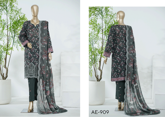 AIFA – ELANOR Collection ΑΕ-909 Embroidered 3 Piece Suit