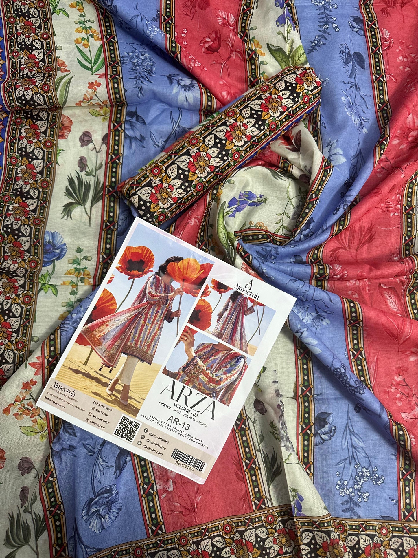 Almeerah ARZA – PRINTED 2PC Premium Lawn Collection