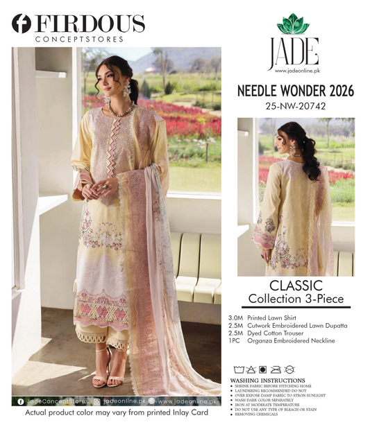 FIRDOUS JADE 25-NW-20742 CLASSIC 3-Piece Collection