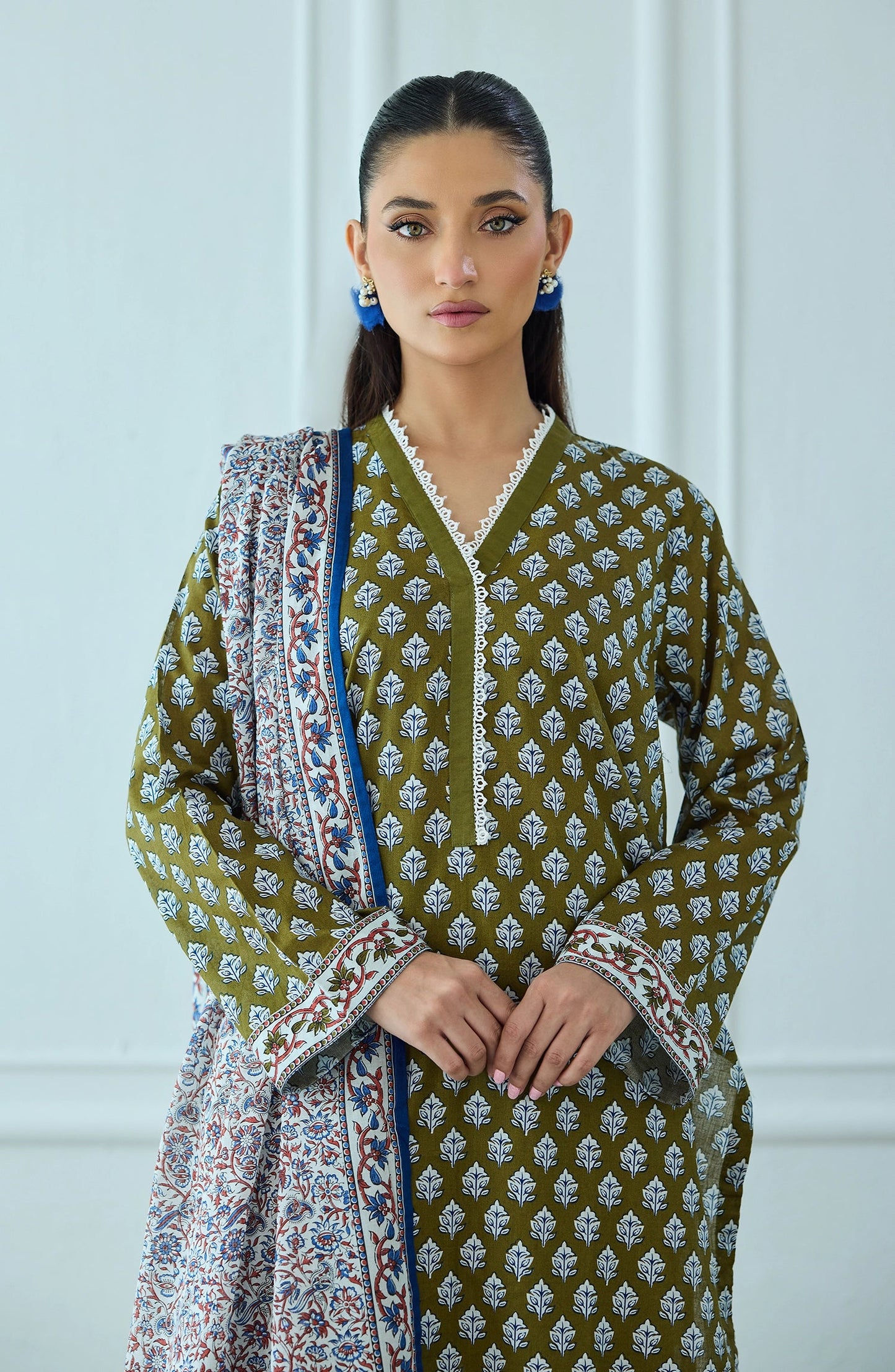✨ORIENT 100% ORIGINAL Unstitched Lawn 3 Piece✨ Design #OTL-25-517