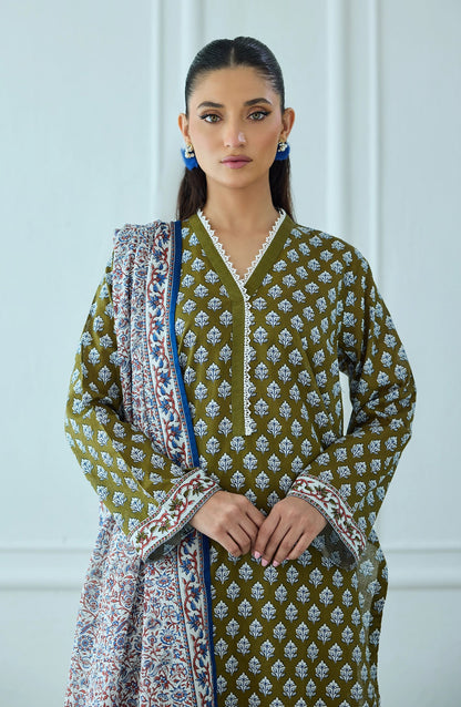 ✨ORIENT 100% ORIGINAL Unstitched Lawn 3 Piece✨ Design #OTL-25-517