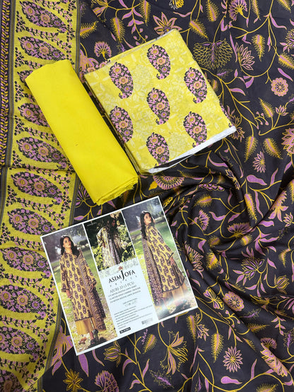 Asim Jofa (AJUBJ-33) 3Pcs Lawn Collection