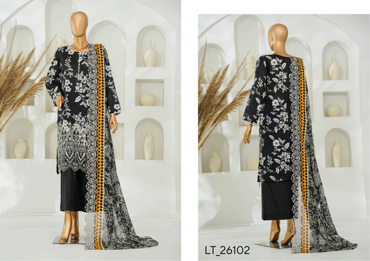 🌟🌿NISHAT LASERKARI – Embroidered Luxury Collection 2026🌿🌟
✨ Buy Lucky Textile Alert ✨ Design# LT_26102