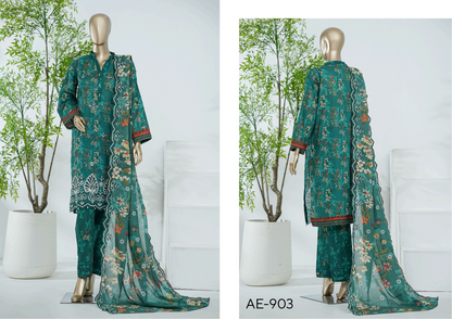 AIFA – ELANOR Collection ΑΕ-903 Embroidered 3 Piece Suit