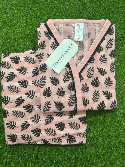 SANASAFINAZ Stitched CORDSET 2PCs Cotton – Ready to Wear