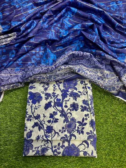 Sapphire & Baroque Beige-Blue (S+D) 2PCs
