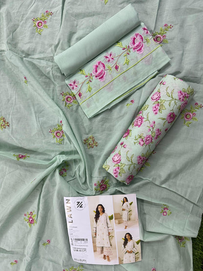 Zellbury D.C:-WUS26E20410   Dyed Embroidered Lawn 2Pcs Collection