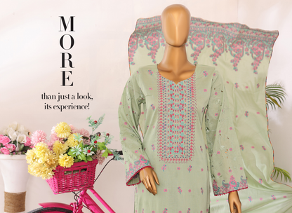 MTF MUSKAN JACQUARD 100% ORIGINAL CHIKENKARI SLEEVES 3PCS 👌🌼❤️