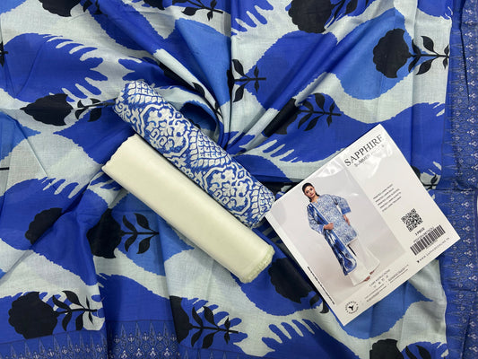 SAPPHIRE LIGHT BLUE 3PCS