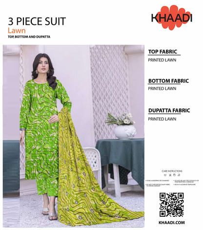 KHAADI Unstitched Lawn 3 Pieces in Wholesale Price 🔥❤️