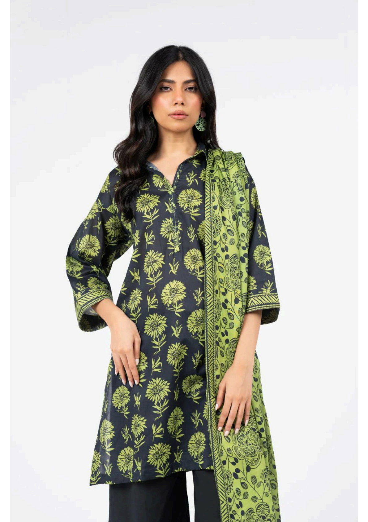 Alkaram 100% Original Cotton Camric 3 Piece 😉🧡 2k25