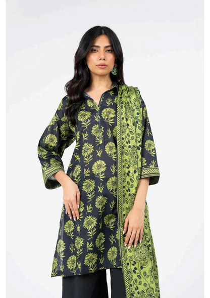 Alkaram 100% Original Cotton Camric 3 Piece 😉🧡 2k25