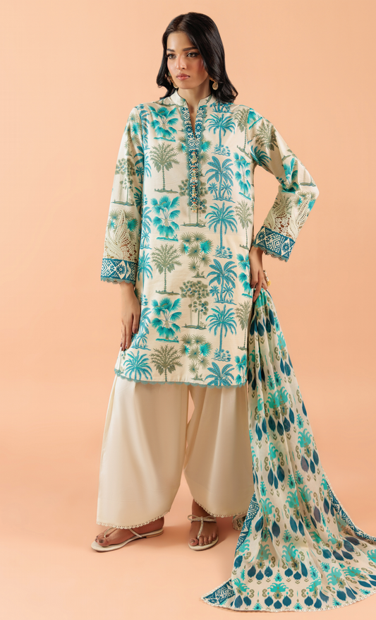 💎 BONANZA SATRANGI 💎
🌊 Soothing Sea–WSS25P3093 🌊✨ 3 Piece Unstitched Suit ✨