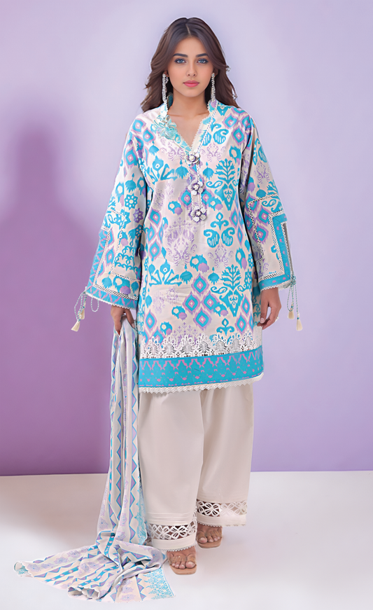 ✨ Bonanza Satrangi – Cosmic ✨
100% ORIGINAL 👗 Unstitched 3-Piece Suit ✅