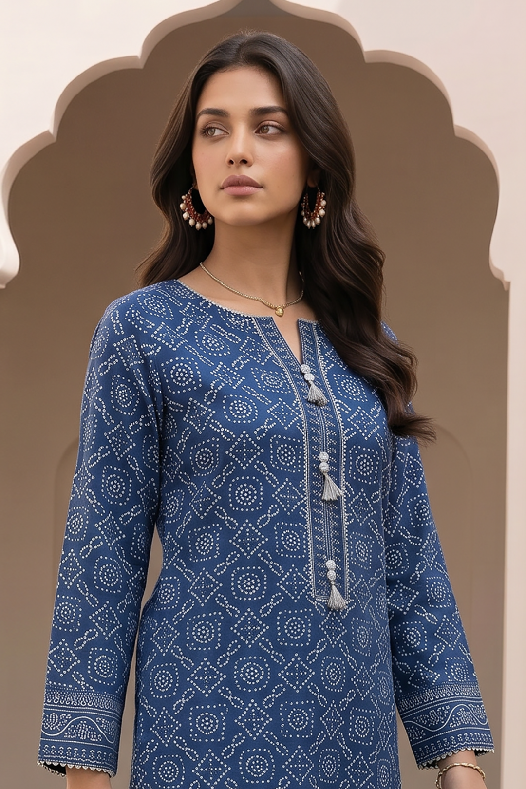 Zellbury D.C:-WUS26E20809   Digtal Printed Embroidery Lawn 2Pcs Collection