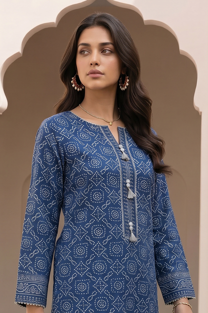 Zellbury D.C:-WUS26E20809   Digtal Printed Embroidery Lawn 2Pcs Collection