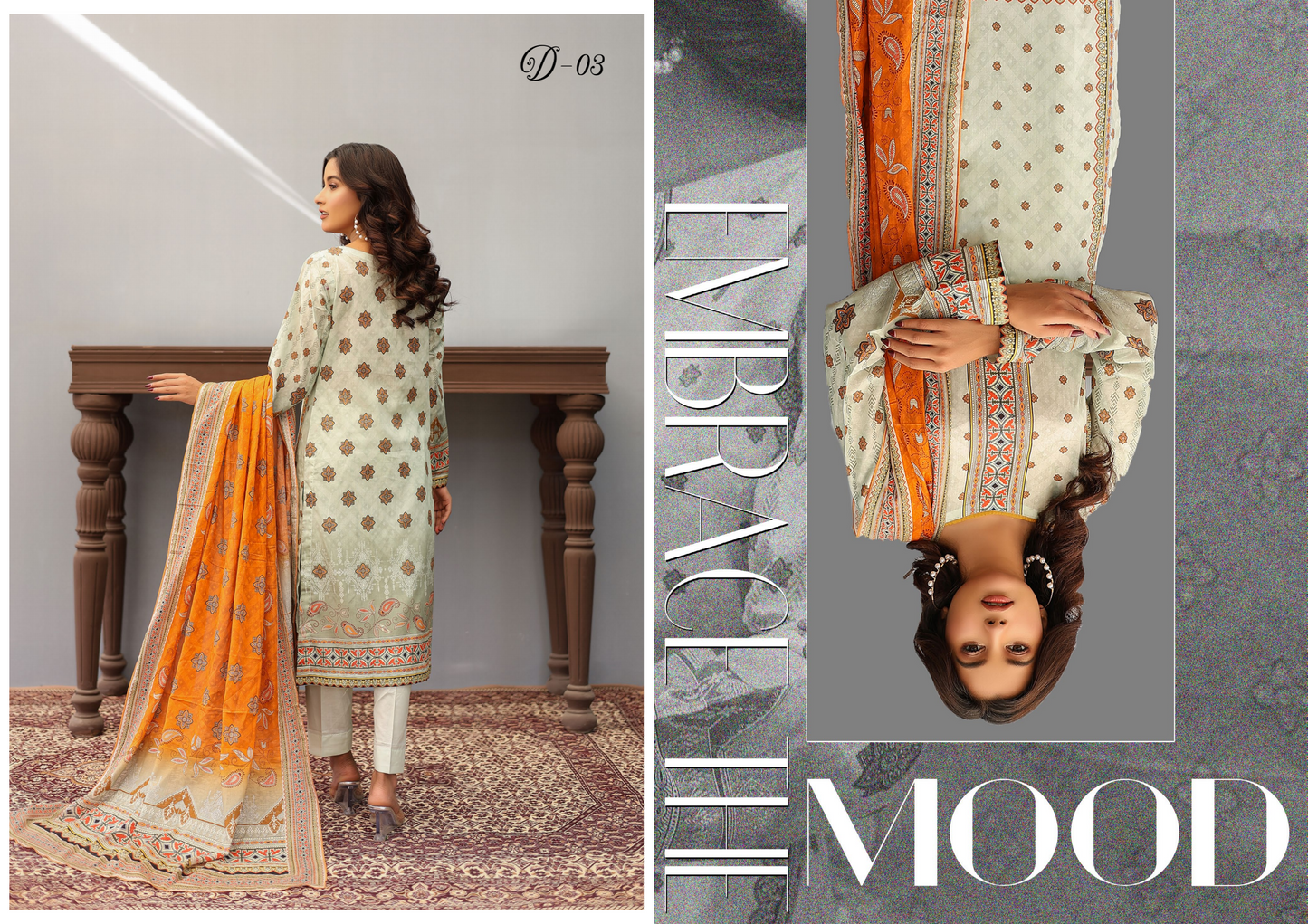 NOOR BANO ORIGINAL LAWN 3P