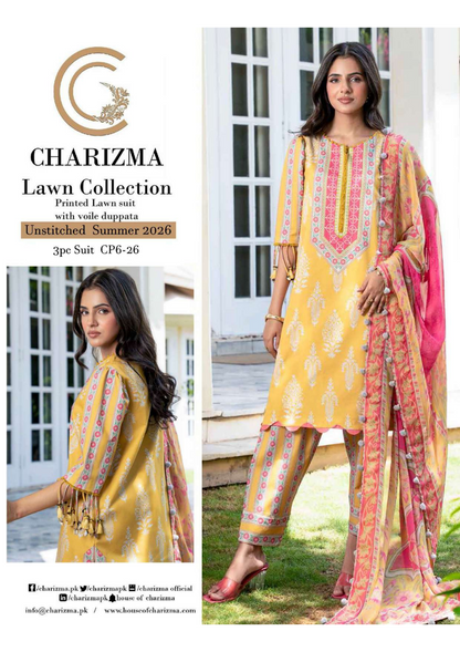 Charizma CP6-26 Printed 3Pcs