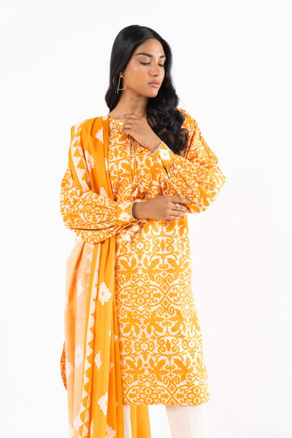 Alkaram 100% Original Lawn 3 Piece 😉🧡