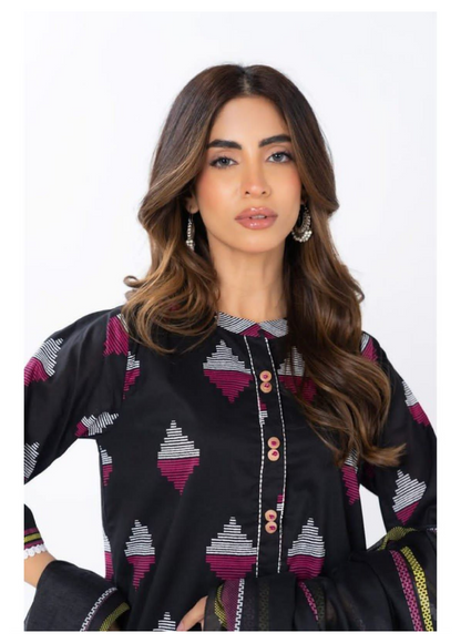 Alkaram Digital Printed Lawn 3 Piece 😉🧡