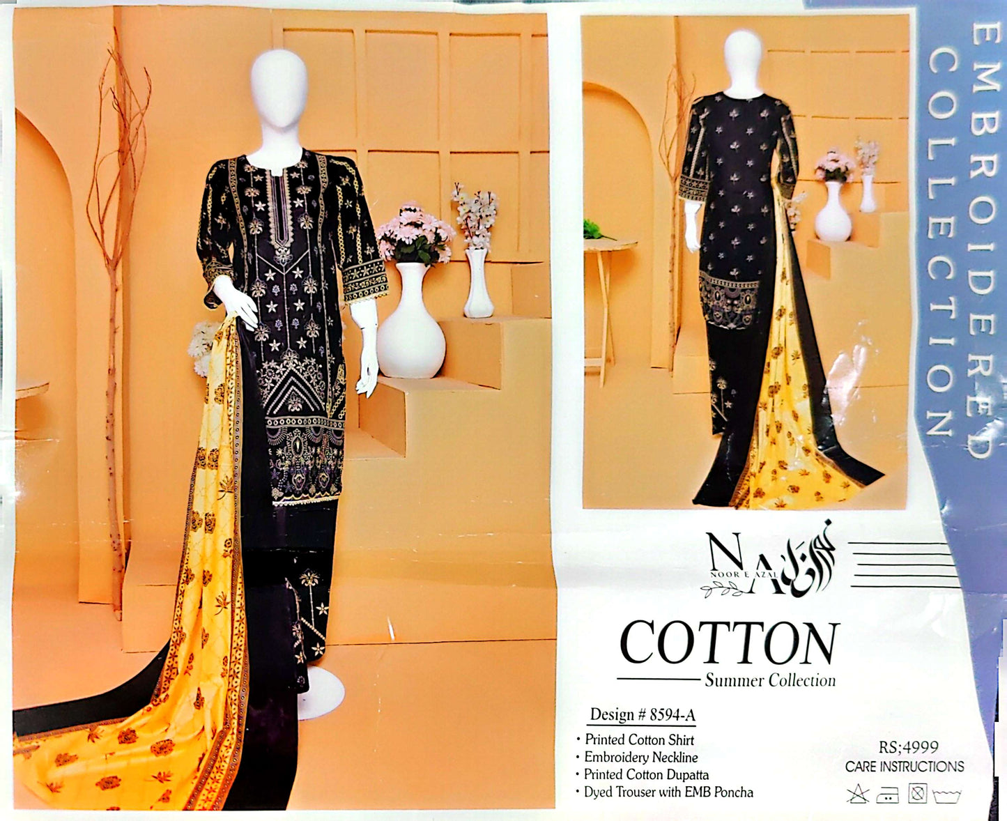 NOOR E AZAL EMBROIDERY COLLECTION